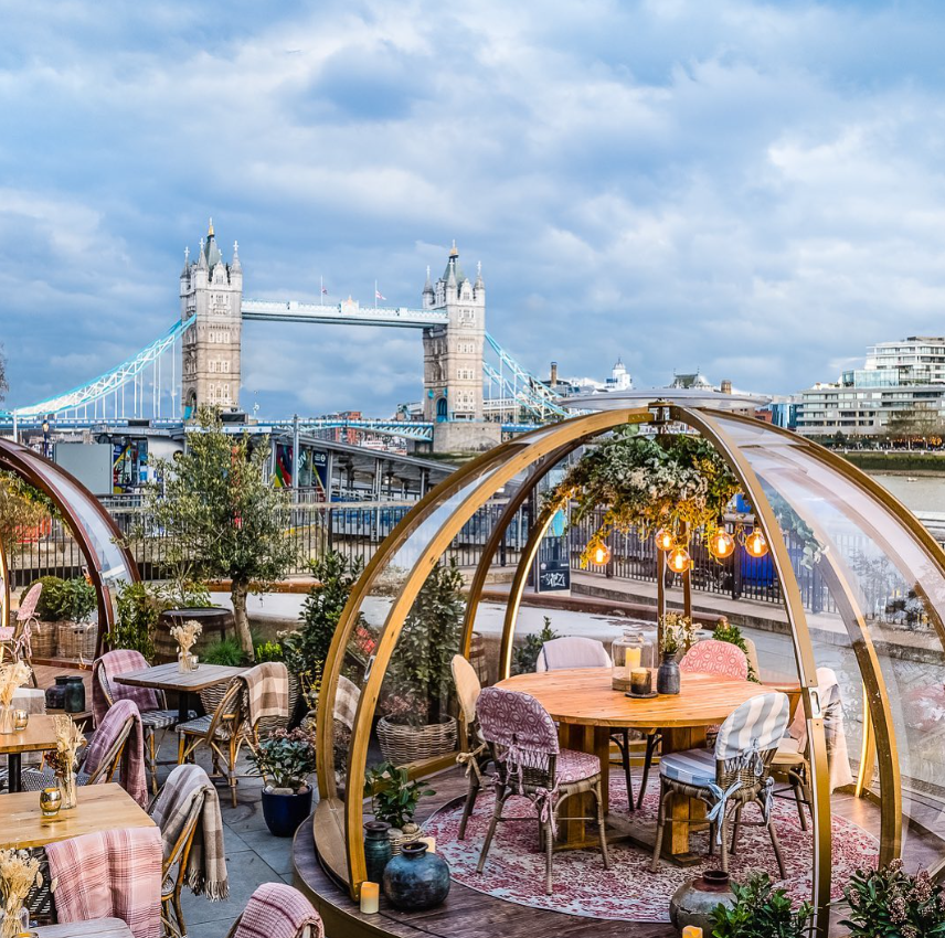 Top 10 des plus belles terrasses de bar et restaurant à Londres