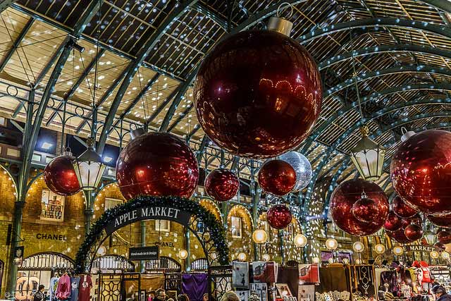 Ne manquez pas les marchés de Noël de Londres